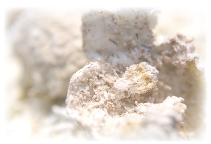 明礬の温泉成分をそのまま